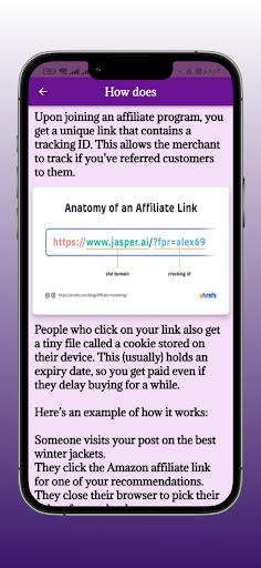Learn Affiliate Marketing Screen 3
