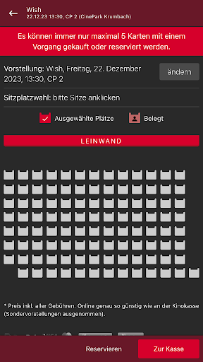 CinePark Krumbach Screen 3