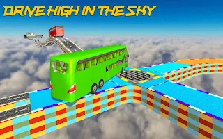 Mega Ramp Impossible Bus Stunt - Screenshot 2