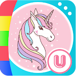 Cover Image of Download Unicorn Coloring - Pony Color by Number  APK