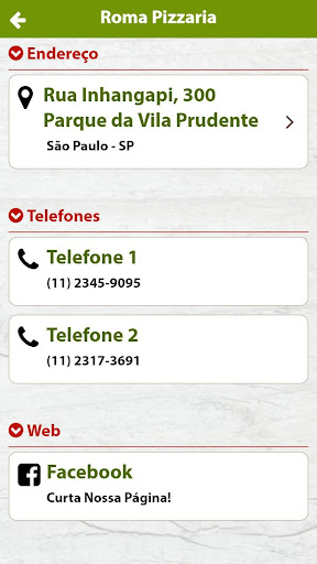 Roma Pizzaria Artesanal Screen 3