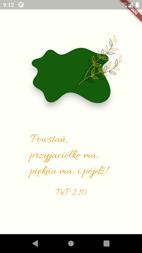 Android application Niespodzianka screenshort