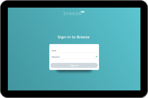 Android application Breeze for Medical Practices screenshort