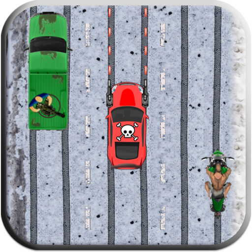 Road Rush Racing riot game logo