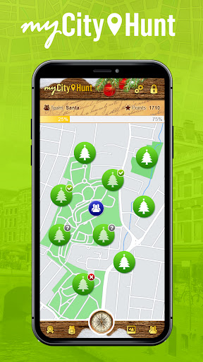 Android application myCityHunt screenshort