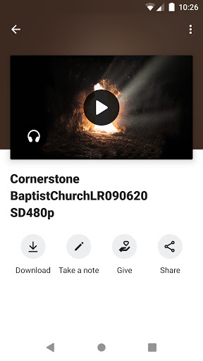 Cornerstone Baptist Church-KY Screen 2