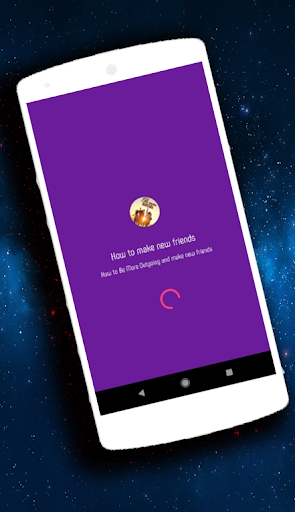 Android application Be more outgoing and talkative screenshort