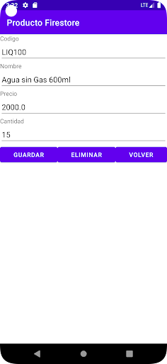 Firestore Producto Screen 3