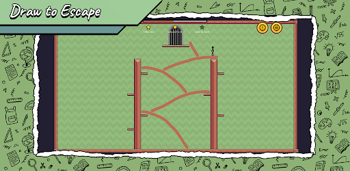 Android application Drawnscape - Draw to Escape screenshort