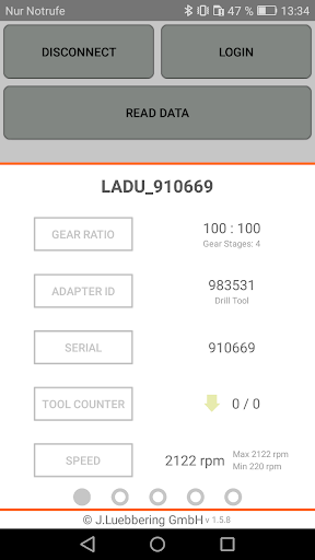 Luebbering App Screen 2