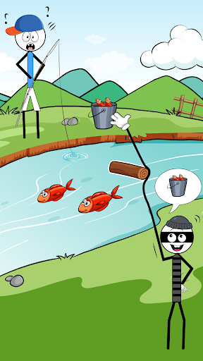 Android application Draw Puzzle - Thief IQ Games screenshort
