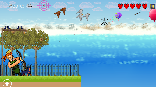 Android application Balloon Archer's Challenge screenshort