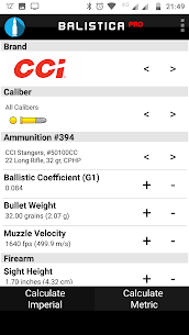 Balistica Pro – Firearms & Airguns For Android 1