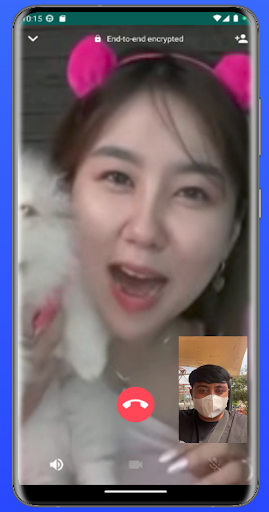 Android application Video Call Vilmei Meicy Villia screenshort