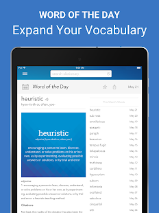 Dictionary.com English Word Meanings & Definitions Screenshot