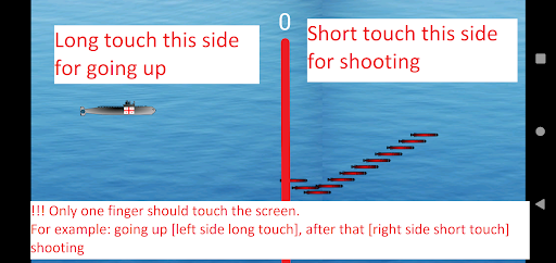 Submarine game Screen 2