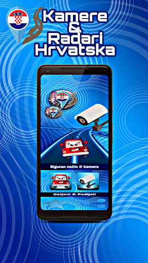 Android application Auto Kamere - sigurna vožnja screenshort