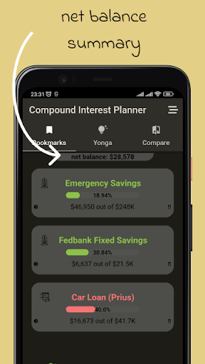 Wealth Tracker Screen 2