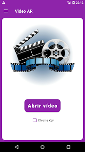 Visualização do aplicativo