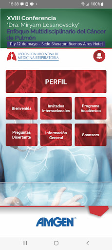Android application Enfoque Pulmón screenshort