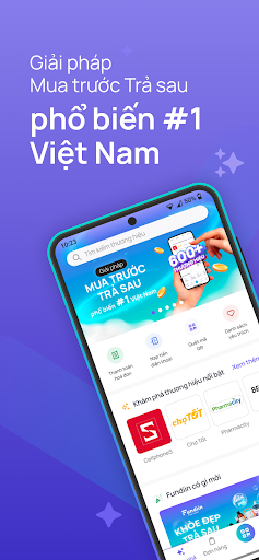 Android application Fundiin - Mua trước trả sau 0% screenshort