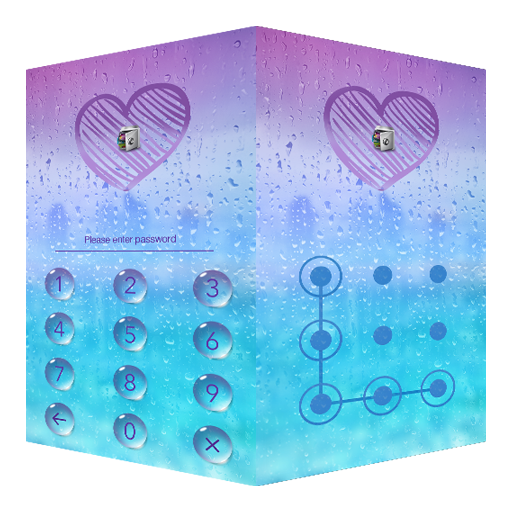 AppLock Theme Rain logo
