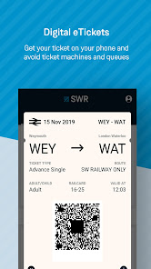 Screenshot 3 South Western Railway - Book t android