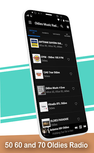 50 60 and 70 Oldies Radio Screen 3