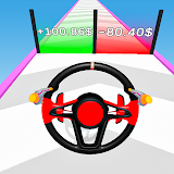 Steering Evolve! Wheel Rush 3D icon
