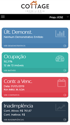 Android application Imobiliária Cottage screenshort