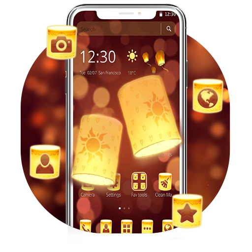 Tangled Floating Lanterns Theme