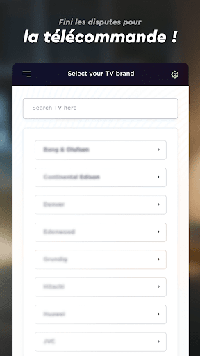 Aperçu de l'application