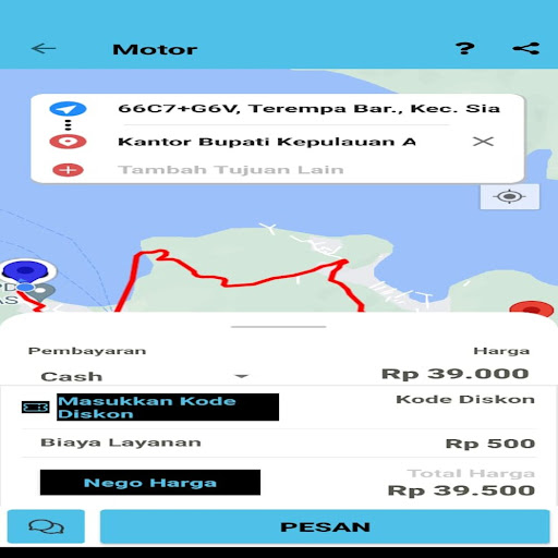 Bang JEKI ojek online Screen 3