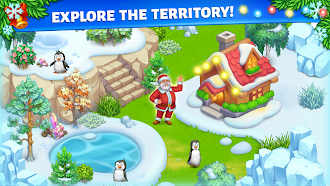 Game screenshot Snow Farm - Santa Family story hack