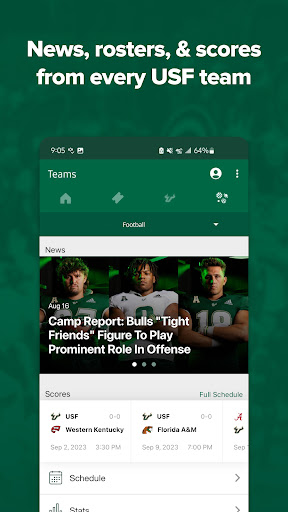 South Florida Bulls Screen 3