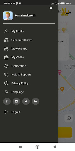 Yalla taxi Screen 3