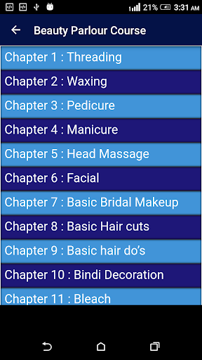 Beauty Parlour Complete Course