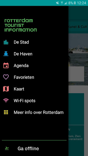 Rotterdam Tourist Info app Screen 2