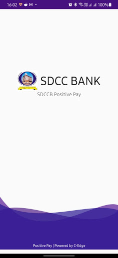 Android application SDCCB Positive Pay screenshort