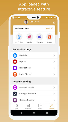 Orderlah DGK User Screen 3