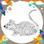 Cover Image of Descargar Coloring Book: Mouse Mandala  APK
