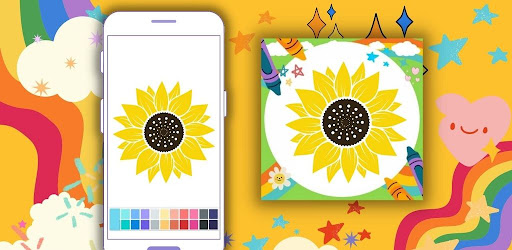 Coloring Book Sunflower App