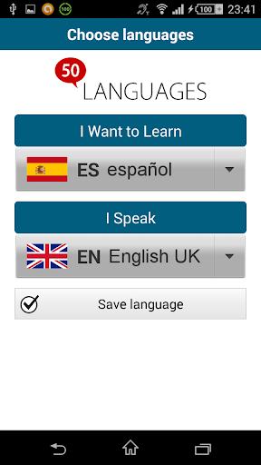 Learn Spanish - 50 languages Screen 2