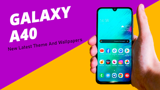 Imágen 10 Samsung Galaxy A40 Launcher: T android