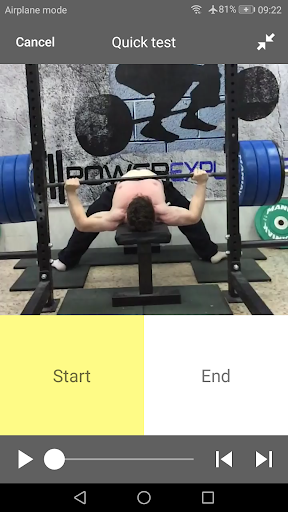 My Lift: Measure your strength Screen 3