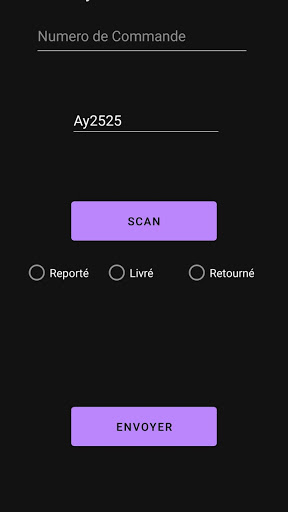 EX Delivery Screen 2