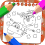 Super Fly Wings Coloring Game