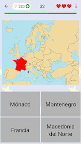 Captura de Pantalla 1 Todos los países de Europa android
