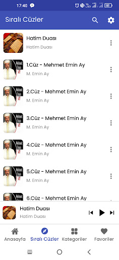 Kuranı Kerim Cüz Dinle - Hatim Screen 2