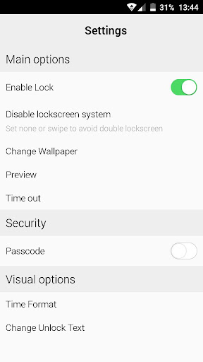 Minimalistic Animals Lock Scre